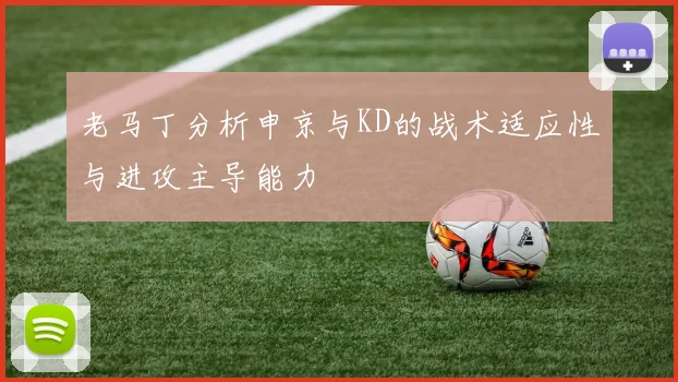 老马丁分析申京与KD的战术适应性与进攻主导能力